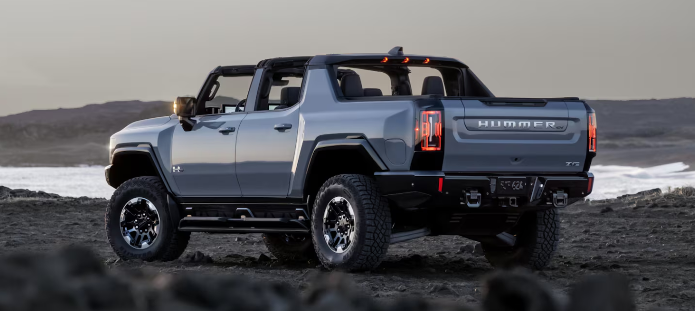 Exterior of a 2025 GMC Hummer EV Pickup