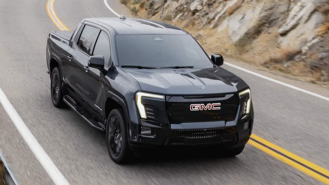 Exterior of a 2025 GMC Sierra EV