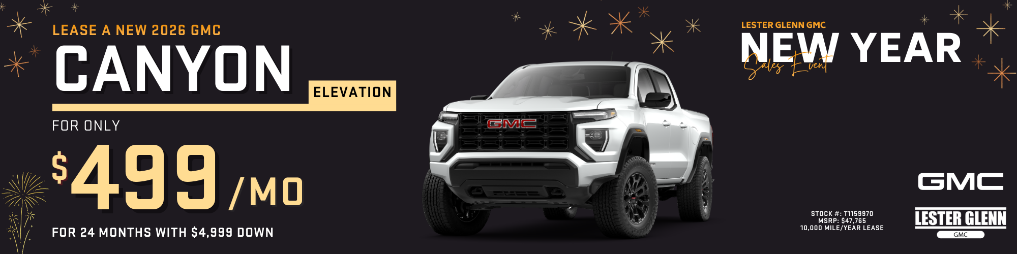 GMC Canyon Special Offers