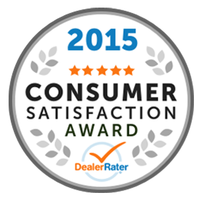 Award 2015 Dealer Rater Lester Glenn GMC in Toms River NJ