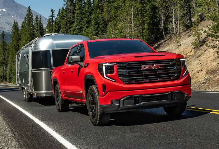 2026 GMC Sierra 1500 Trailering an RV