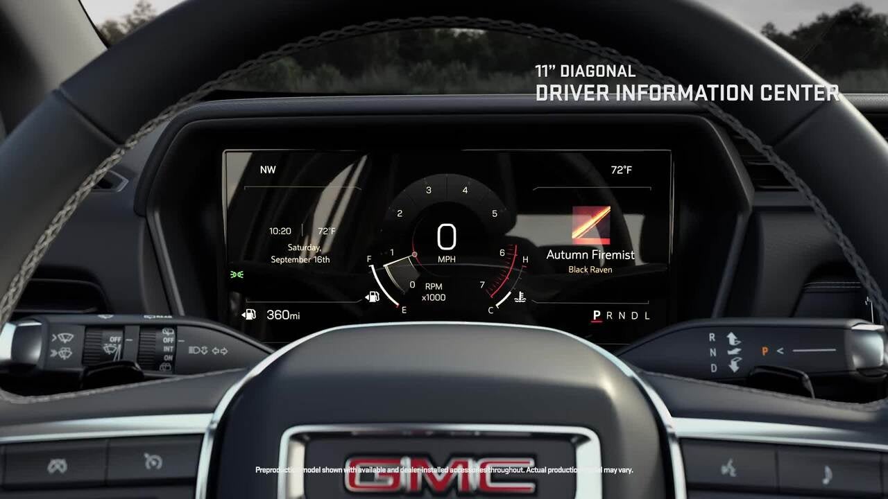 2027 GMC Terrain interior infotainment and digital driver display